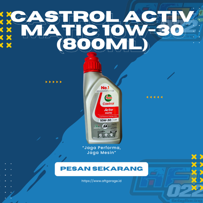 Castrol Activ Matic 10W-30 (800ml)
