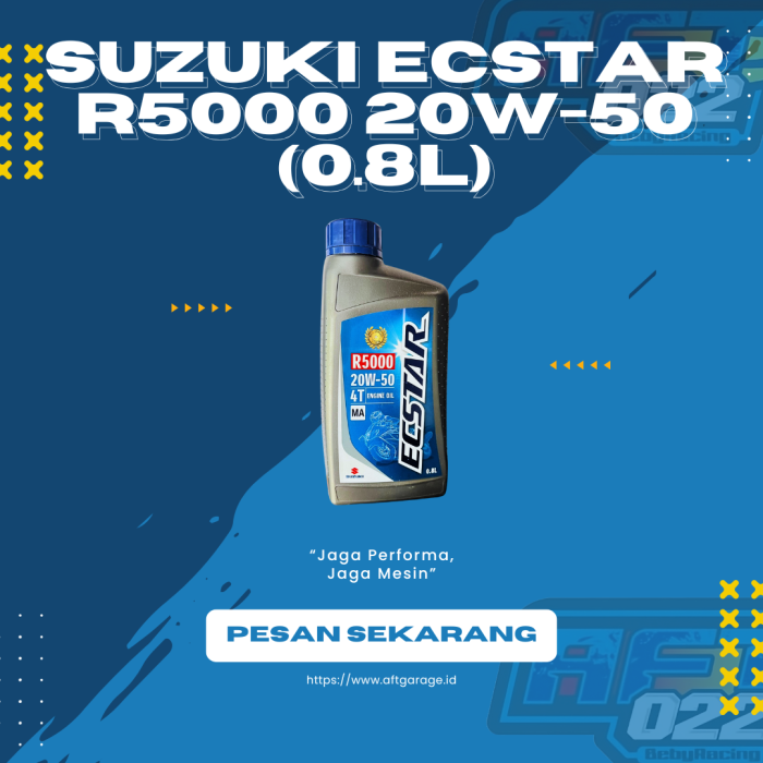 Suzuki Ecstar R5000 20W-50 (0.8L)