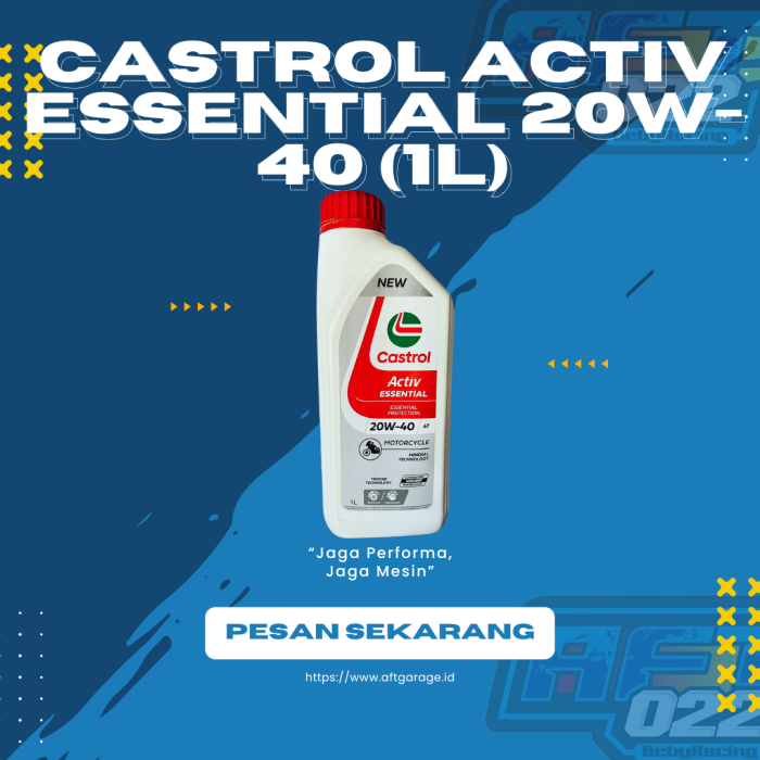 Castrol Activ Essential 20W-40 (1L)