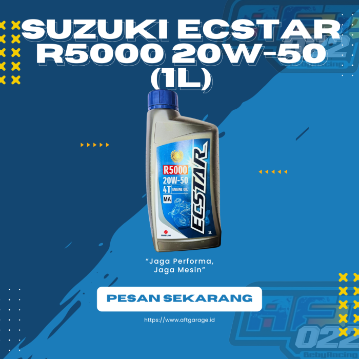 Suzuki Ecstar R5000 20W-50 (1L)