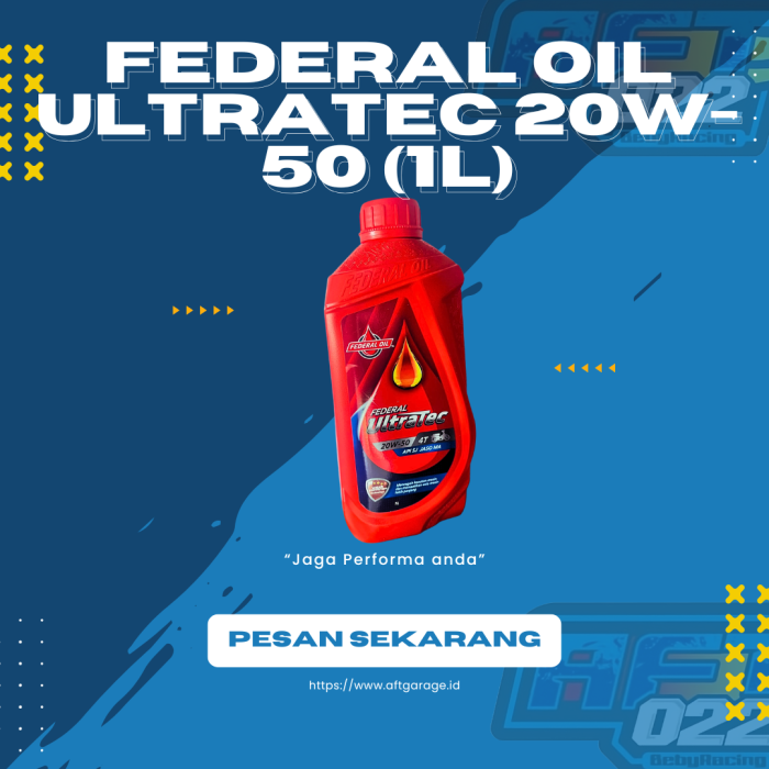 Federal Oil Ultratec 20W-50 (1L)