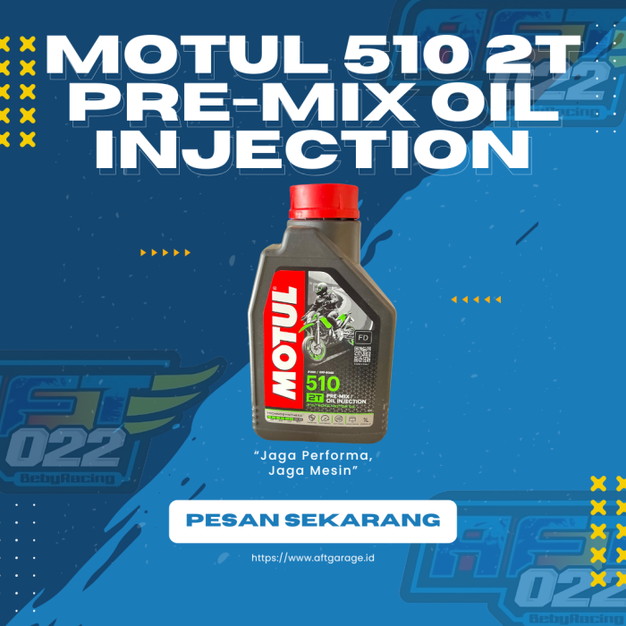 MOTUL 510 2T Pre-Mix Oil Injection