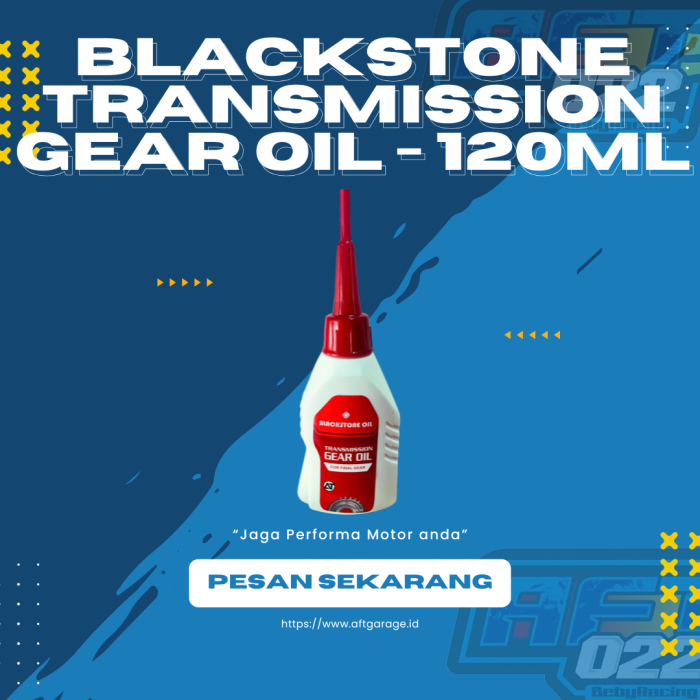 Blackstone Transmission Gear Oil - 120ml