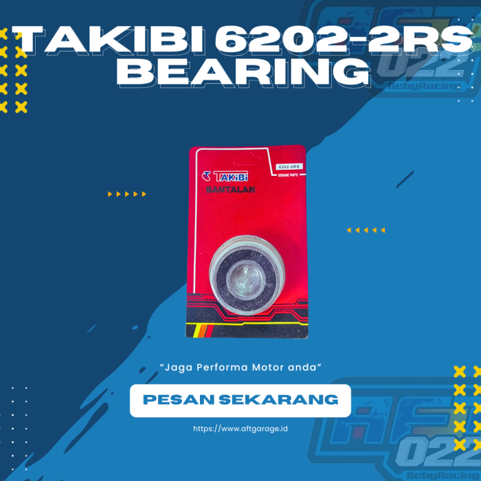 Takibi 6202-2RS Bearing - Bantalan Motor