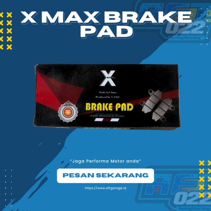X Max Brake Pad - Kampas Rem Motor