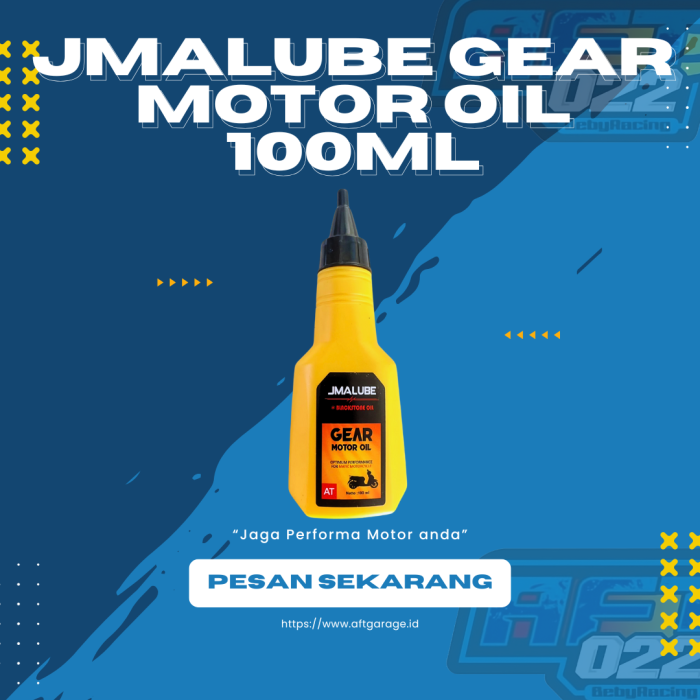 Jmalube Gear Motor Oil 100ml